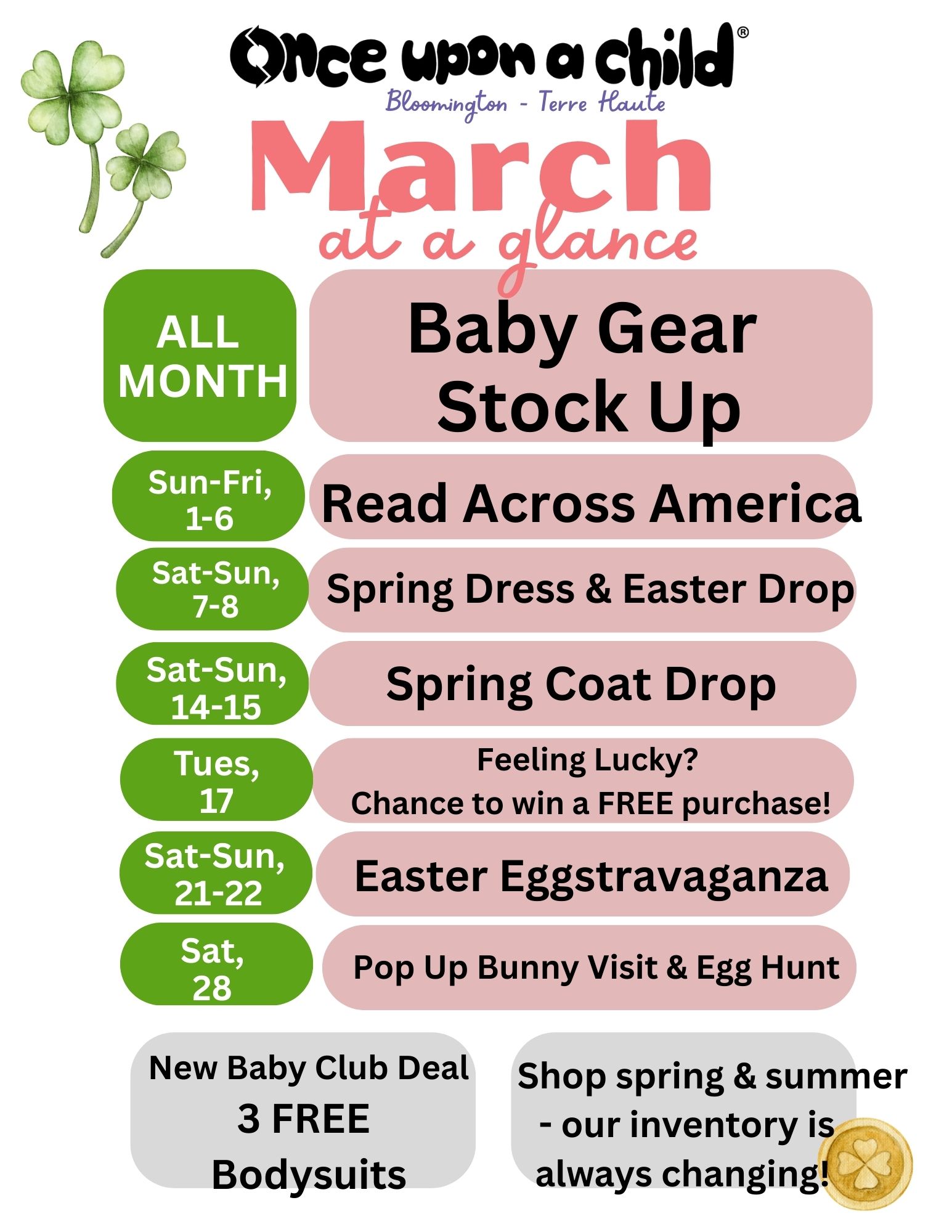 march Events